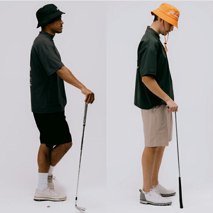 DEVEREUX GOLF デヴァローゴルフゴルフウェア メンズ DVG Micro Dot Air HALF PANTS ショートパンツ 撥水 通気性 接触冷感 防シワ 075762405