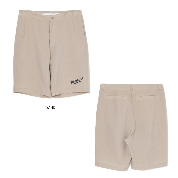 DEVEREUX GOLF デヴァローゴルフゴルフウェア メンズ DVG Micro Dot Air HALF PANTS ショートパンツ 撥水 通気性 接触冷感 防シワ 075762405