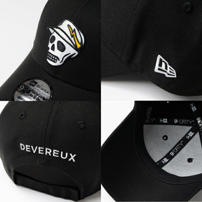 DEVEREUX GOLF デヴァローゴルフ ゴルフウェア メンズ レディース DVG NEWERA SKULL CAP 帽子 DEVEREUX × NEW ERA 初コラボ 075762801