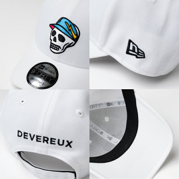 DEVEREUX GOLF デヴァローゴルフ ゴルフウェア メンズ レディース DVG NEWERA SKULL CAP 帽子 DEVEREUX × NEW ERA 初コラボ 075762801