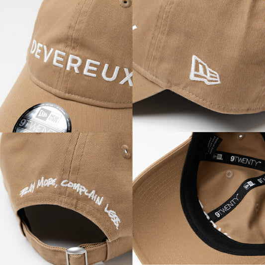 DEVEREUX GOLF デヴァローゴルフ ゴルフウェア メンズ レディース DVG NEWERA CAP 帽子 DEVEREUX × NEW ERA 初コラボ やや浅めシルエット 075762802