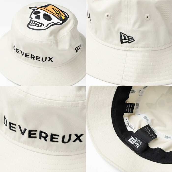 DEVEREUX GOLF デヴァローゴルフゴルフウェア メンズ レディース DVG × NEW ERA® BUCKET バケットハット 帽子 DEVEREUX × NEW ERA 初コラボ 075762804