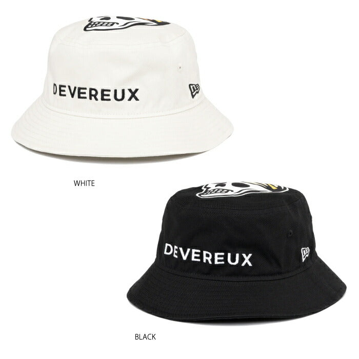 DEVEREUX GOLF デヴァローゴルフゴルフウェア メンズ レディース DVG × NEW ERA® BUCKET バケットハット 帽子 DEVEREUX × NEW ERA 初コラボ 075762804