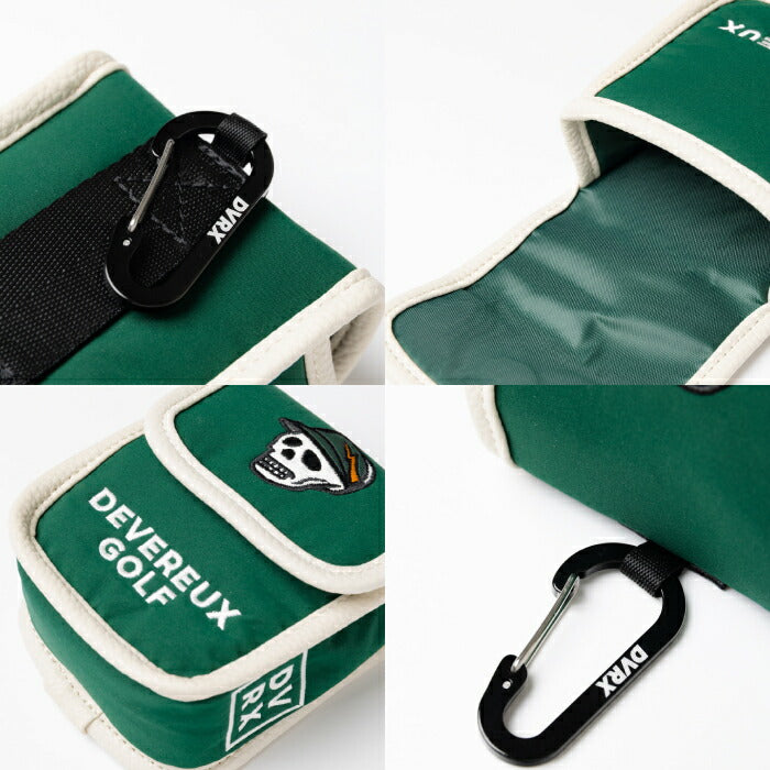 DEVEREUX GOLF デヴァローゴルフ メンズ レディース DVG SCOPE CASE 小物入れ ミニポーチ カラビナ付 075762814