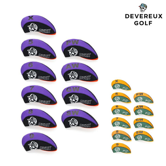 DEVEREUX GOLF デヴァローゴルフ メンズ レディース DVG IRON COVER アイアンカバー 大好評 柔らかな質感 独創的 実用性 075762815