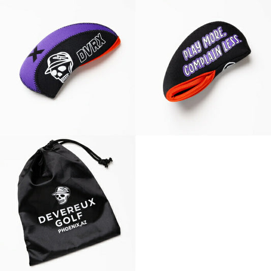 DEVEREUX GOLF デヴァローゴルフ メンズ レディース DVG IRON COVER アイアンカバー 大好評 柔らかな質感 独創的 実用性 075762815