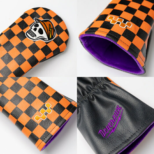 DEVEREUX GOLF デヴァローゴルフ メンズ レディース DVG OUT OF BOUNDS HYBRID HEAD COVER ハイブリッドカバー 高耐久 高品質 プレミアムソフトライニング 075762818