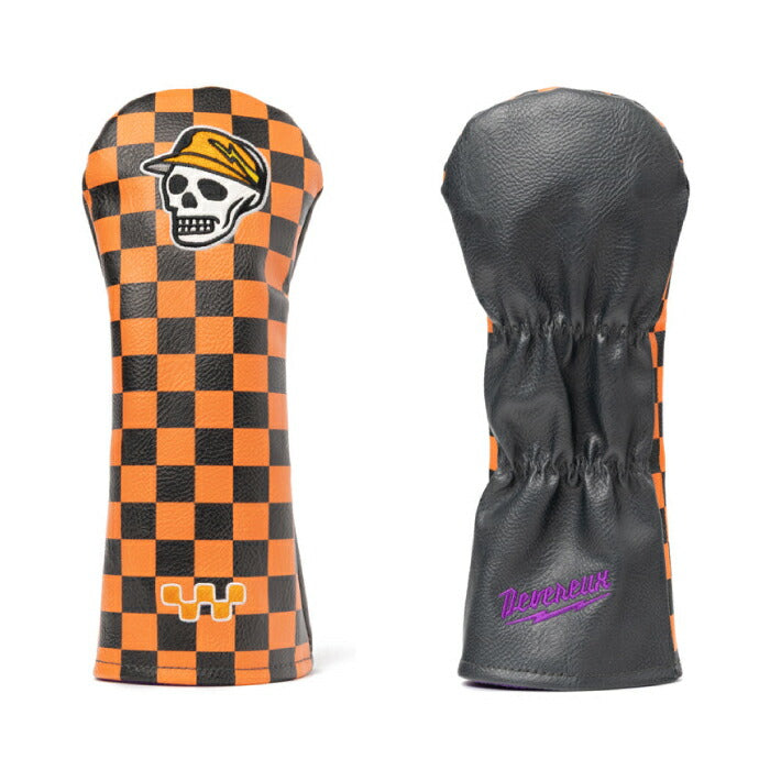 DEVEREUX GOLF デヴァローゴルフメンズ レディース DVG OUT OF BOUNDS HYBRID HEAD COVER ハイブリッドカバー 高耐久 高品質 プレミアムソフトライニング 075762818