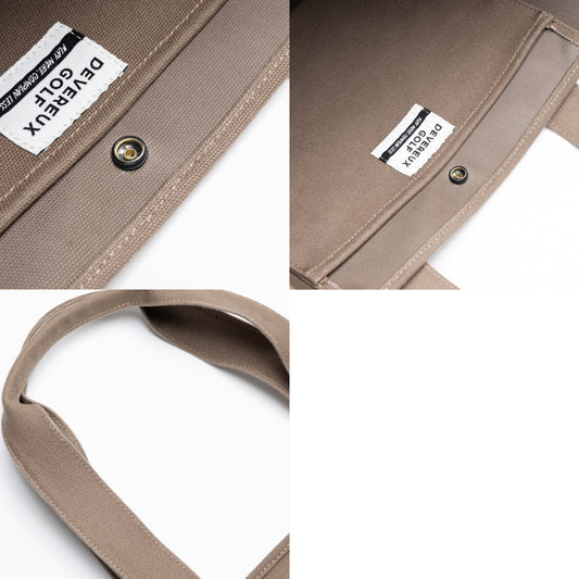 DEVEREUX GOLF デヴァローゴルフ メンズ レディース DVG CANVAS BIGTOTE BAG ビッグトート 厚手の帆布 キャンバス素材 075762825