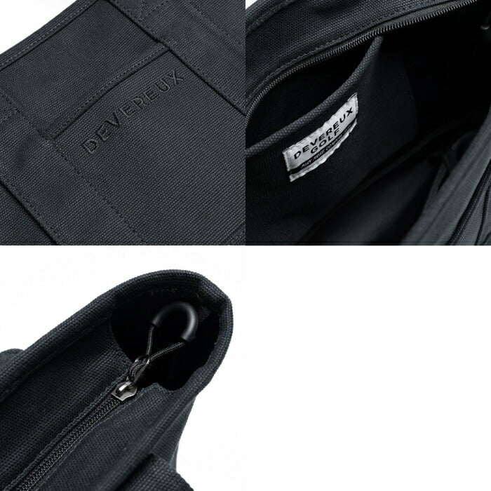 DEVEREUX GOLF デヴァローゴルフメンズ レディース DVG CANVAS CART BAG カートバック サブバック 帆布キャンバス素材  075762826