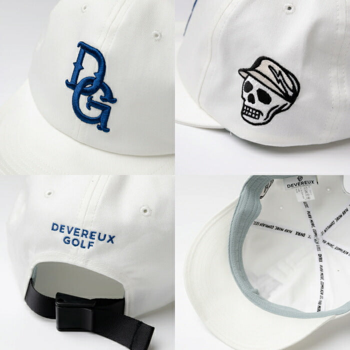 DEVEREUX GOLF デヴァローゴルフゴルフウェア メンズ レディース DVG Cycle sport CAP キャップ 折り畳み可能 刺繍 ドライ 吸水速乾素材 075762837