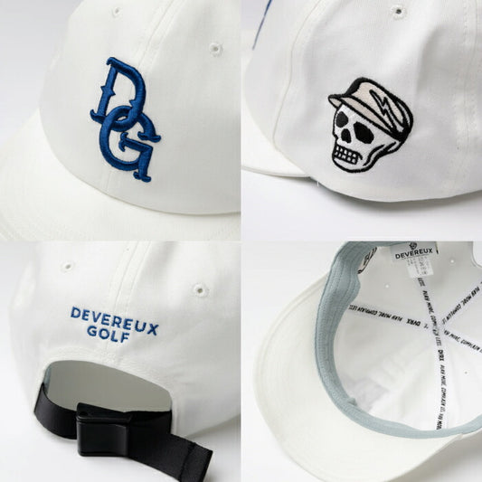 DEVEREUX GOLF デヴァローゴルフ ゴルフウェア メンズ レディース DVG Cycle sport CAP キャップ 折り畳み可能 刺繍 ドライ 吸水速乾素材 075762837