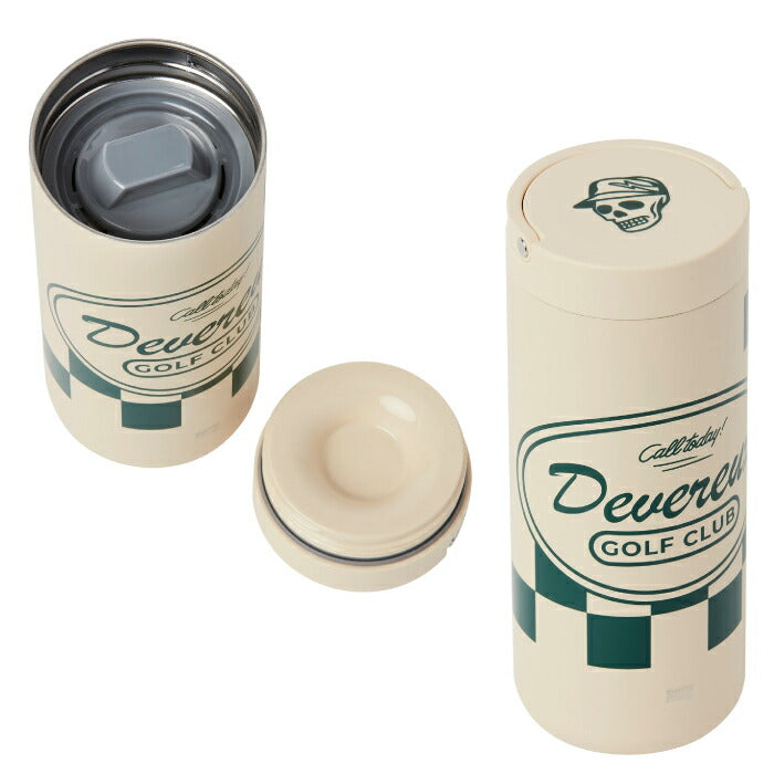 DEVEREUX GOLF デヴァローゴルフゴルフウェア メンズ レディース DVG THERMO MUG サーモマグ ックイン性 ミラーコート スタイリックュ 保冷 保温 水筒 075762841