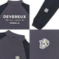 DEVEREUX GOLF デヴァローゴルフ ゴルフウェア メンズ DVG STANDARD LS MOCK TEE モックネック長袖Tシャツ 吸水速乾 ストレッチ UVカット 日本製 075764003