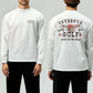 DEVEREUX GOLF デヴァローゴルフ ゴルフウェア メンズ DVG Spirit Of The West MOCK TEE モックネック長袖Tシャツ ストレッチ 吸水速乾 UVカット 日本製 075764005