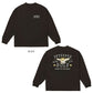 DEVEREUX GOLF デヴァローゴルフ ゴルフウェア メンズ DVG Spirit Of The West MOCK TEE モックネック長袖Tシャツ ストレッチ 吸水速乾 UVカット 日本製 075764005