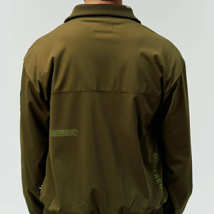 DEVEREUX GOLF デヴァローゴルフ ゴルフウェア メンズ DVG 3LAYER TRACK JACKET ブルゾン 軽量3層 高透湿 日本製 セットアップ対応 075764103