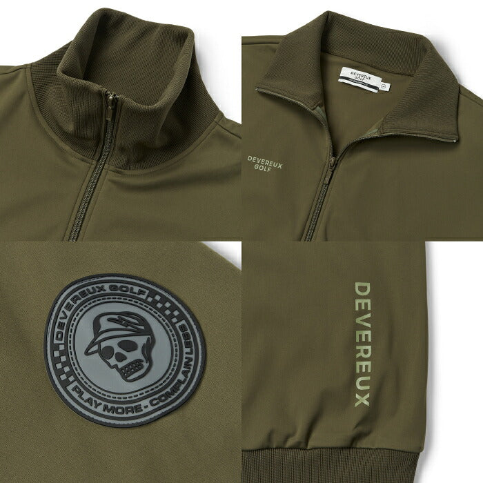 DEVEREUX GOLF デヴァローゴルフ ゴルフウェア メンズ DVG 3LAYER TRACK JACKET ブルゾン 軽量3層 高透湿 日本製 セットアップ対応 075764103