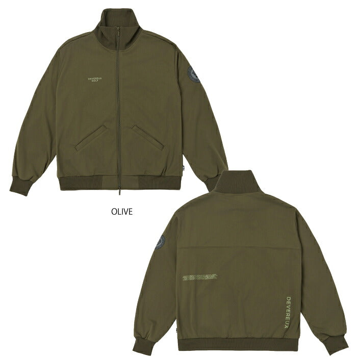 DEVEREUX GOLF デヴァローゴルフ ゴルフウェア メンズ DVG 3LAYER TRACK JACKET ブルゾン 軽量3層 高透湿 日本製 セットアップ対応 075764103