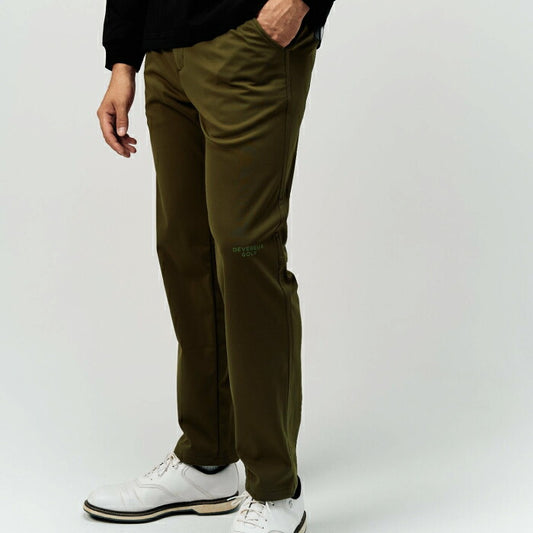 DEVEREUX GOLF デヴァローゴルフ ゴルフウェア メンズ DVG 3LAYER TRACK PANTS トラックパンツ 軽量3層 透湿性 ややワイドなシルエット 日本製 セットアップ対応 075764401