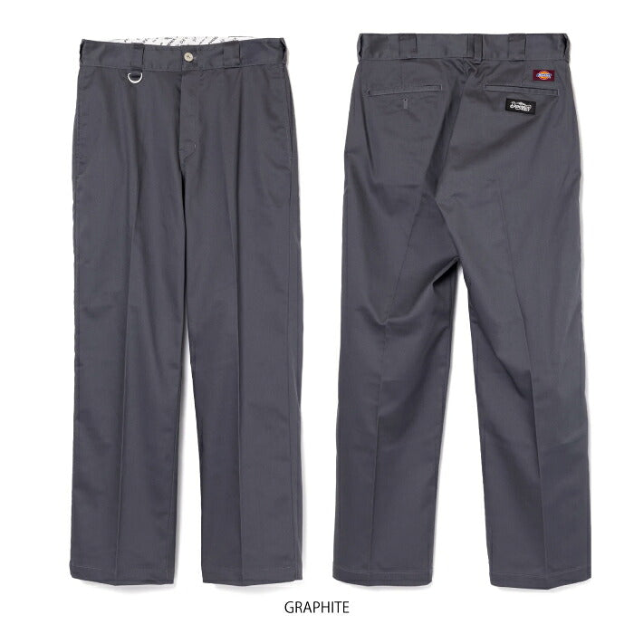 DEVEREUX GOLF デヴァローゴルフ ゴルフウェア メンズ Dickies x DEVEREUX WORK PANTS ストレッチロングパンツ Dickiesコラボ 洗練のストレートシルエット 075764402