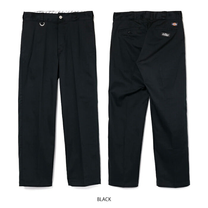 DEVEREUX GOLF デヴァローゴルフ ゴルフウェア メンズ Dickies x DEVEREUX WORK PANTS ストレッチロングパンツ Dickiesコラボ 洗練のストレートシルエット 075764402