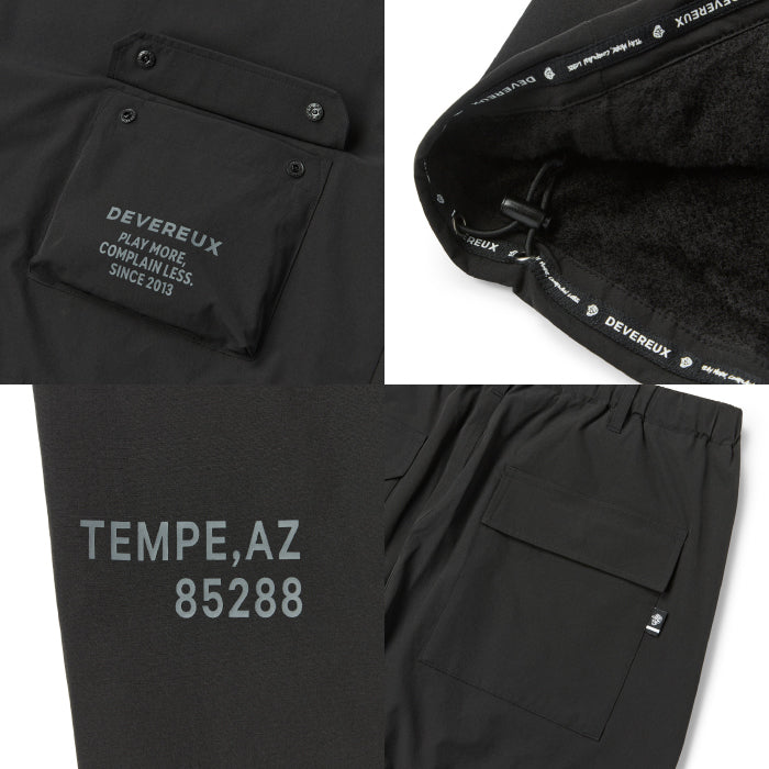 DEVEREUX GOLF デヴァローゴルフ ゴルフウェア メンズ DVG TRAINING PANTS ロングパンツ 裏地起毛 断熱 保温 軽量 通気性 吸水速乾性 セットアップ 075764407