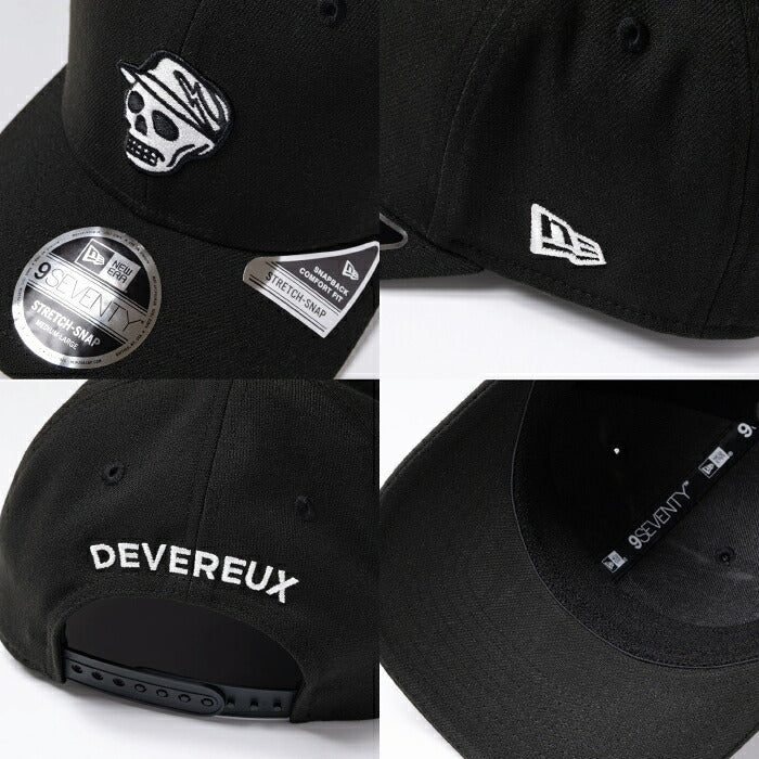 DEVEREUX GOLF デヴァローゴルフ ゴルフウェア メンズ レディース DEVEREUX × NEW ERA 970-CREW CAP キャップ 帽子 NEW ERAスペシャルコラボ 9SEVENTYモデルベース アジャスター調整可能 075764802