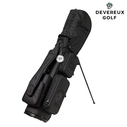 DEVEREUX GOLF デヴァローゴルフ メンズ レディース PIONEER TOWN Deep Side Pocket CADDIE BAG 新作9型スタンドキャディバッグ 深いサイドポケット 複数ポケット配置 075764805