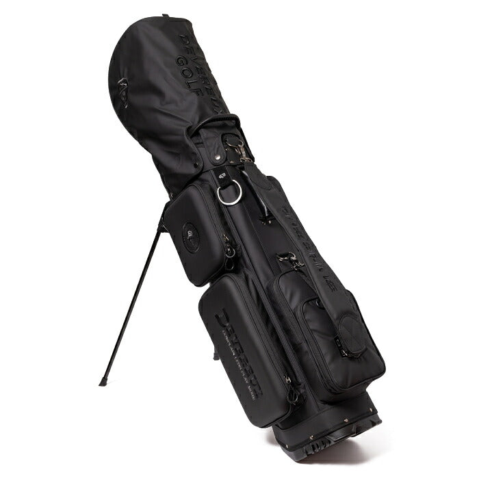 DEVEREUX GOLF デヴァローゴルフ メンズ レディース PIONEER TOWN Deep Side Pocket CADDIE BAG 新作9型スタンドキャディバッグ 深いサイドポケット 複数ポケット配置 075764805