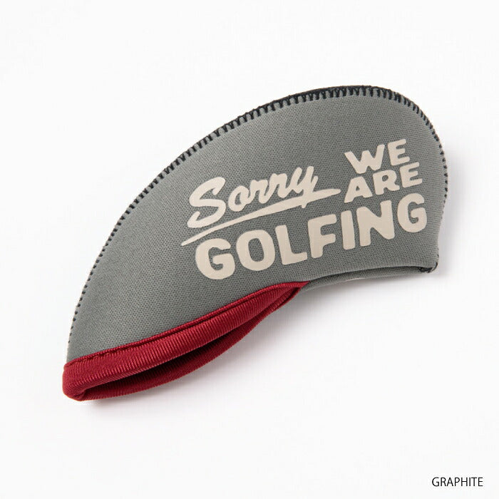 DEVEREUX GOLF デヴァローゴルフ メンズ レディース DVG PIONEER TOWN IRON COVER ネオプレーン 定番 アイアンカバー 3D縫製 075764806