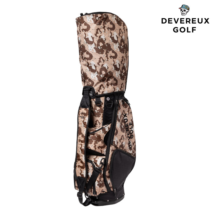 DEVEREUX GOLF デヴァローゴルフ メンズ レディース 【SUN MOUNTAIN x DEVEREUX】 CADDIE BAG 9.5型 キャディバッグ コラボ レア カモフラ柄 パッド入りダブルストラップ 075764807デヴァローゴルフ メンズ レディース PIONEER TOWN Deep Side Pocket CADDIE BAG 新作9型スタンドキャディバッグ 深いサイドポケット 複数ポケット配置 075764805 (コピー)
