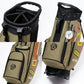 DEVEREUX GOLF デヴァローゴルフ メンズ レディース PIONEER TOWN Logo Assorted CADDIE BAG 新型スタンドキャディバッグ ポケット多数配置 シューズ専用ポケット付属 075764811