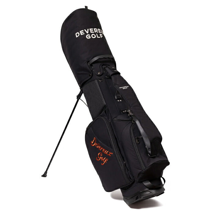 DEVEREUX GOLF デヴァローゴルフ メンズ レディース PIONEER TOWN Logo Assorted CADDIE BAG 新型スタンドキャディバッグ ポケット多数配置 シューズ専用ポケット付属 075764811