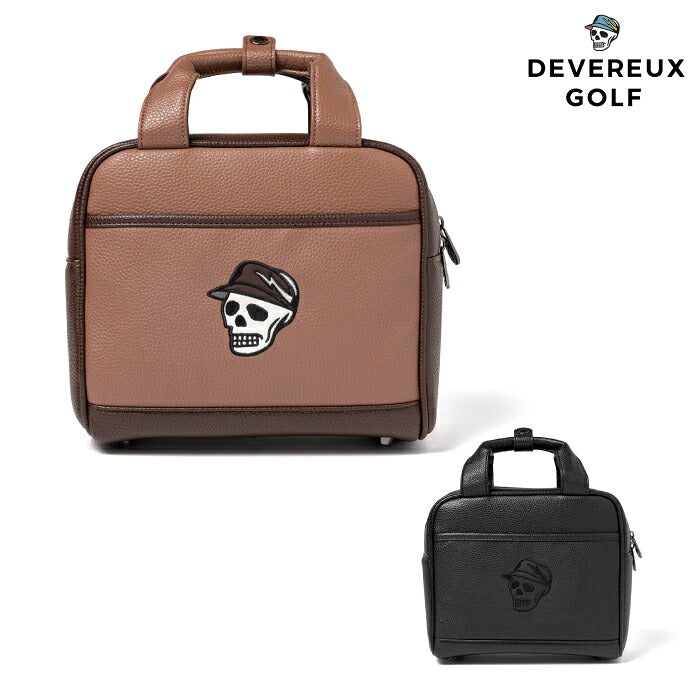 DEVEREUX GOLF デヴァローゴルフ ゴルフウェア メンズ レディース DVG Premium Cart Bag カートバッグ 上質な合成皮革 クラシックな佇まい ダブルハンドル仕様 075764813
