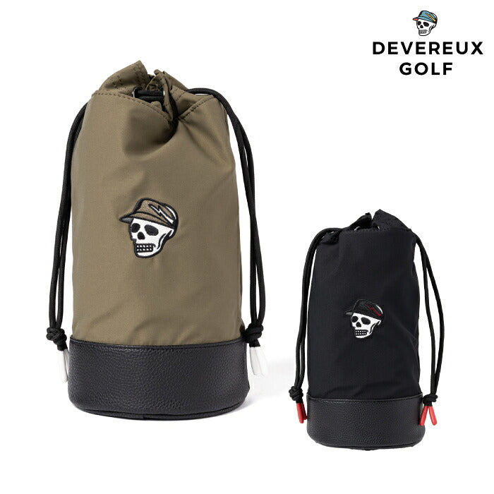 DEVEREUX GOLF デヴァローゴルフ メンズ レディース DVG Tube shape CART BAG カートバッグ 巾着型シルエット 軽量設計 シンプル 075764814
