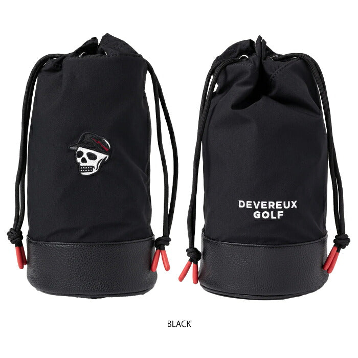 DEVEREUX GOLF デヴァローゴルフ メンズ レディース DVG Tube shape CART BAG カートバッグ 巾着型シルエット 軽量設計 シンプル 075764814