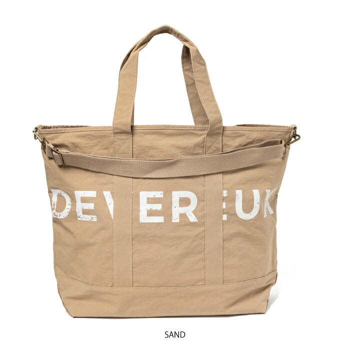 DEVEREUX GOLF デヴァローゴルフ メンズ レディース DVG BIG TOTE BAG 大容量トートバッグ 新感覚ナイロン素材採用 高レベルな耐久性と撥水性 075764817