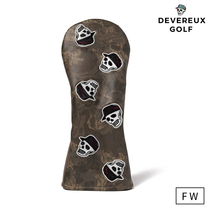 DEVEREUX GOLF デヴァローゴルフ メンズ レディース PIONEER TOWN Camo FW COVER フェアウェイウッド用ヘッドカバー シリーズ商品あり 075764827