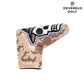 DEVEREUX GOLF デヴァローゴルフ メンズ レディース DVG Skull Icon Blade Headcover ブレードパターカバー ミリタリーテイスト マグネット式の開閉 高品質PUレザー採用 075764829