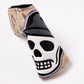 DEVEREUX GOLF デヴァローゴルフ メンズ レディース DVG Skull Icon Blade Headcover ブレードパターカバー ミリタリーテイスト マグネット式の開閉 高品質PUレザー採用 075764829
