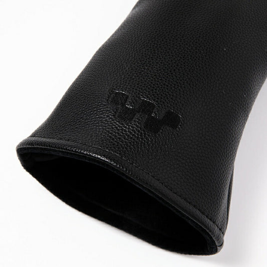 DEVEREUX GOLF デヴァローゴルフ メンズ レディース DVG Skull Icon DR Headcover ドライバーヘッドカバー オールブラック 高品質PUレザー採用 シリーズ商品あり 075764830