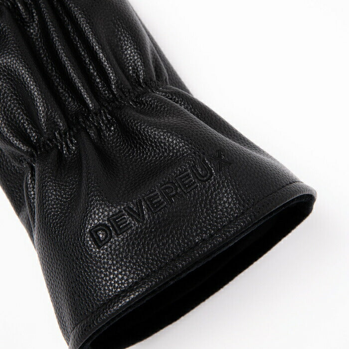 DEVEREUX GOLF デヴァローゴルフ メンズ レディース DVG Skull Icon DR Headcover ドライバーヘッドカバー オールブラック 高品質PUレザー採用 シリーズ商品あり 075764830