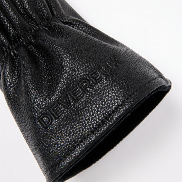 DEVEREUX GOLF デヴァローゴルフ メンズ レディース DVG Skull Icon FW Headcover フェアウェイウッドヘッドカバー オールブラック 高品質PUレザー採用 シリーズ商品あり 075764831