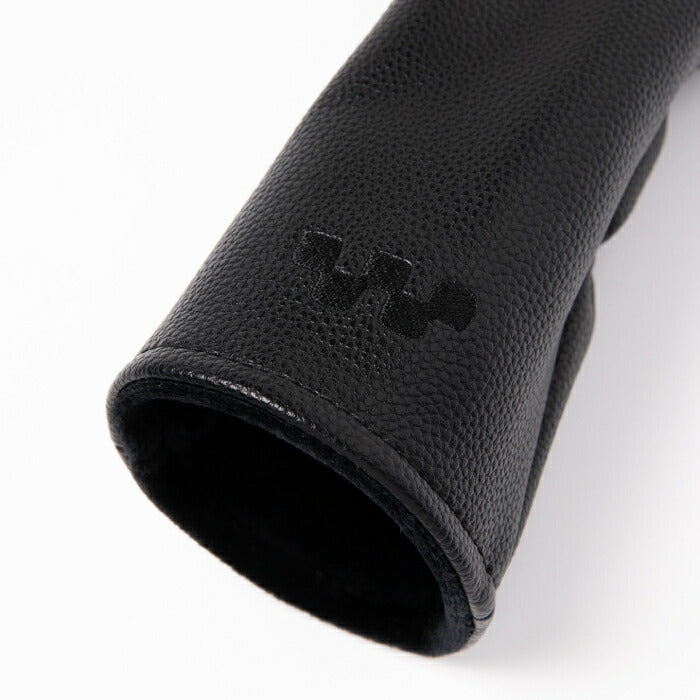 DEVEREUX GOLF デヴァローゴルフ メンズ レディース DVG Skull Icon UT Headcover ユーティリティヘッドカバー オールブラック 高品質PUレザー採用 シリーズ商品あり 075764832