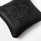 DEVEREUX GOLF デヴァローゴルフ メンズ レディース DVG Skull Icon Mallet Headcover マレットパターカバー オールブラック 高品質PUレザー採用 シリーズ商品あり 075764833