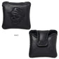 DEVEREUX GOLF デヴァローゴルフ メンズ レディース DVG Skull Icon Mallet Headcover マレットパターカバー オールブラック 高品質PUレザー採用 シリーズ商品あり 075764833
