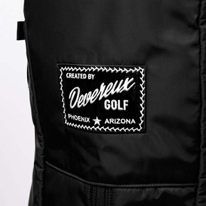 DEVEREUX GOLF デヴァローゴルフ メンズ レディース PIONEER TOWN Logo Assorted Travel Cover トラベルカバー 多彩なワッペン刺繍 高級感 中綿入りの仕様 075764834