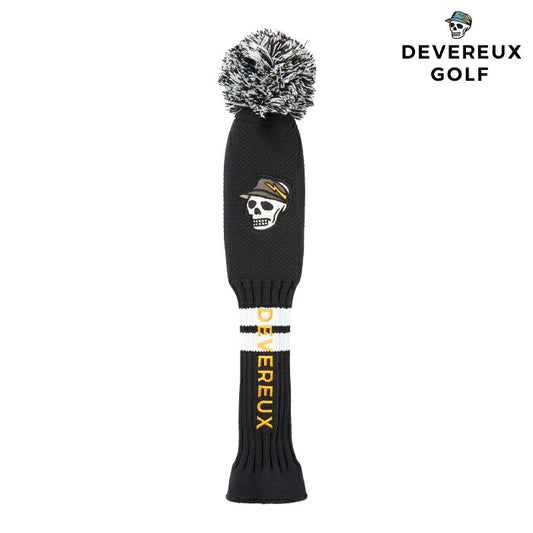 DEVEREUX GOLF デヴァローゴルフ メンズ レディース DVG Knit UT Cover ユーティリティ用ニットヘッドカバー ポンポン付き 075764835