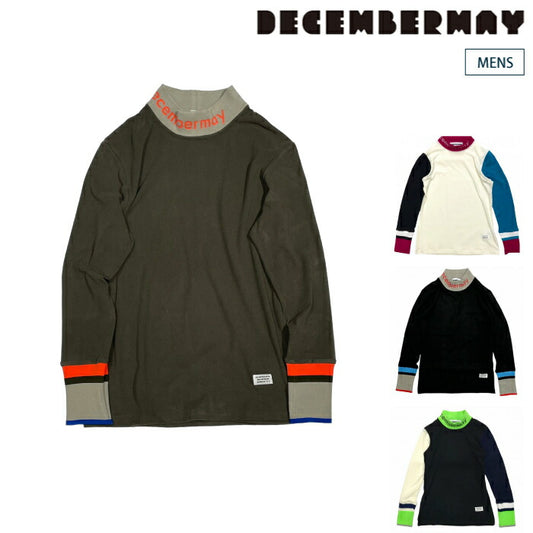 DECEMBERMAY ディセンバーメイ メンズ Asymmetry colors warm Inner 保温性 肌触りの良い着心地 1-112-0515